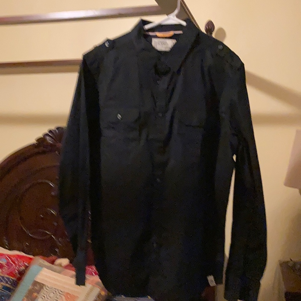 Free Planet Military Style Shirt